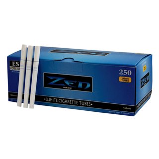 Zen White Filterhlsen 100mm 250er Pack