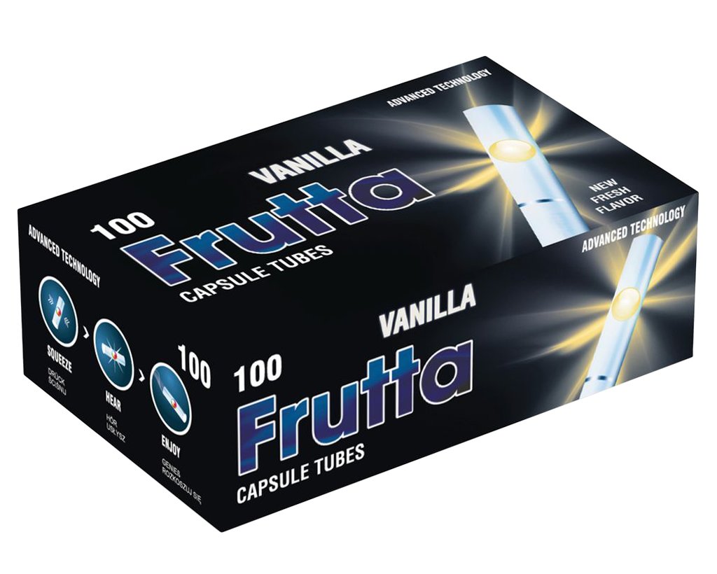 Frutta Click Vanilla Filterhlsen 100er Pack