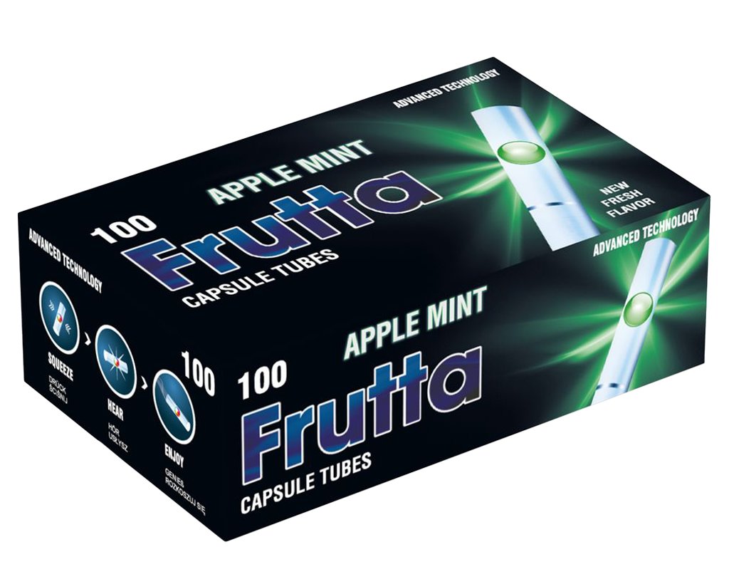 Frutta Click Apple Mint Filterhlsen 100er Pack