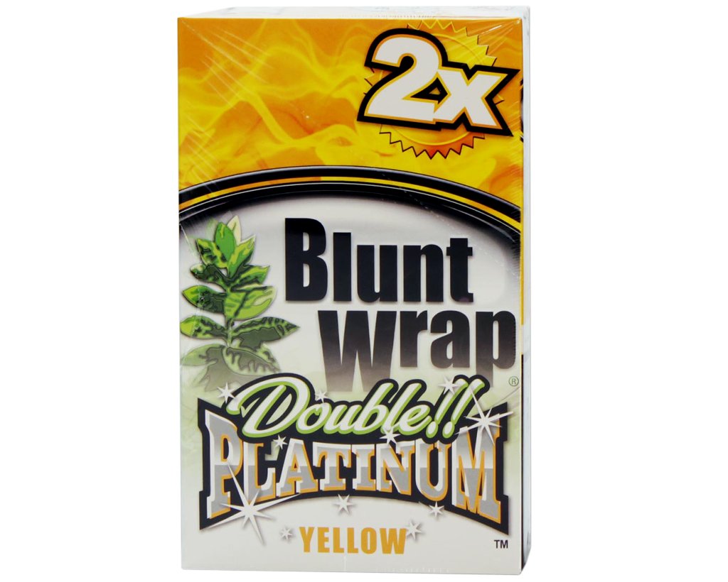 Blunt Wrap Double Blunts - Yellow - Mello Mango