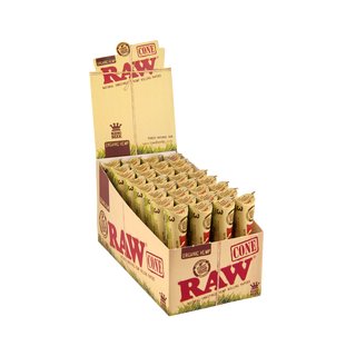 RAW Organic vorgerollte Cones King Size - 3er Pack
