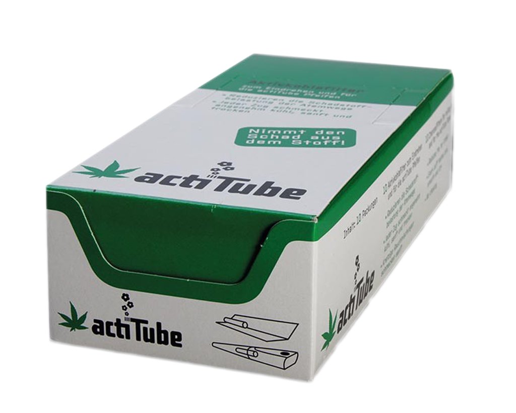 ActiTube Aktivkohlefilter 10er Pack - 8mm Drehfilter