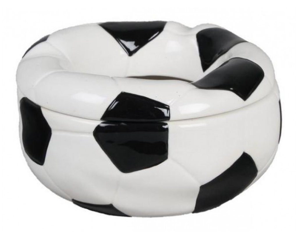 Keramik Windaschenbecher Fußball 14,5cm