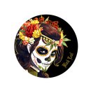 Black Leaf Alu Siebgrinder Mexican Skull 50mm