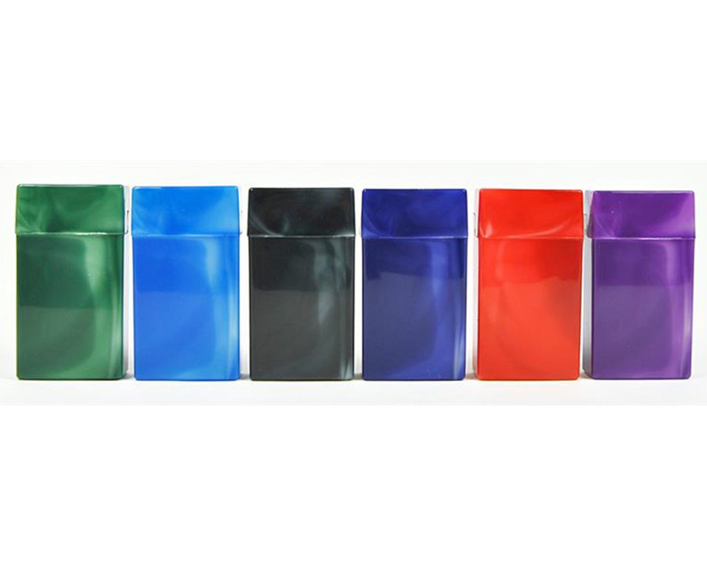 Long Zigarettenbox 100mm Marmor- verschiedene Farben