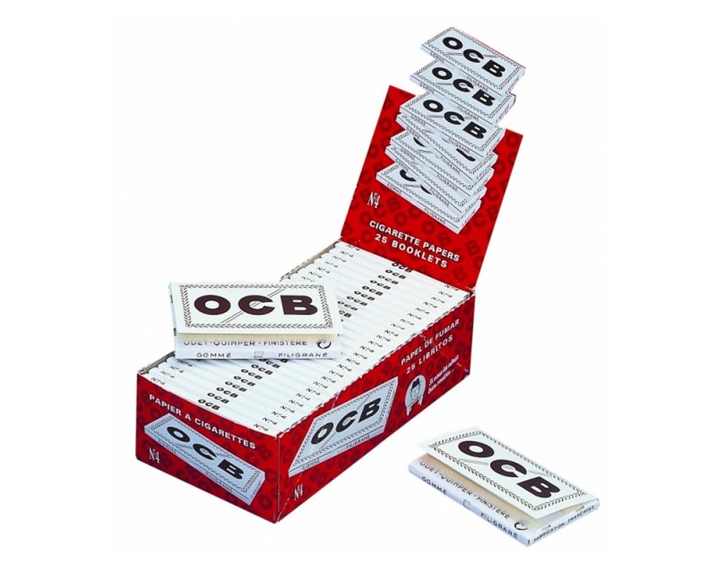 OCB Weiß Regular 100er - 5 Heftchen