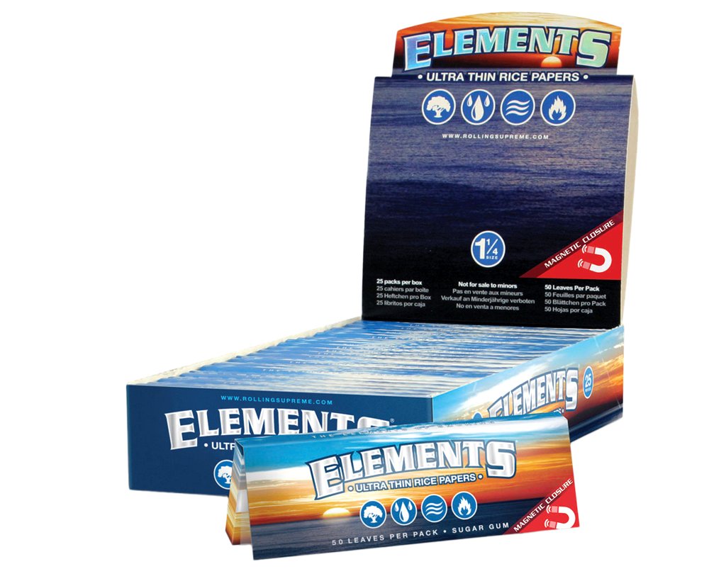 Elements Papers 1 1/4 - 10 Heftchen
