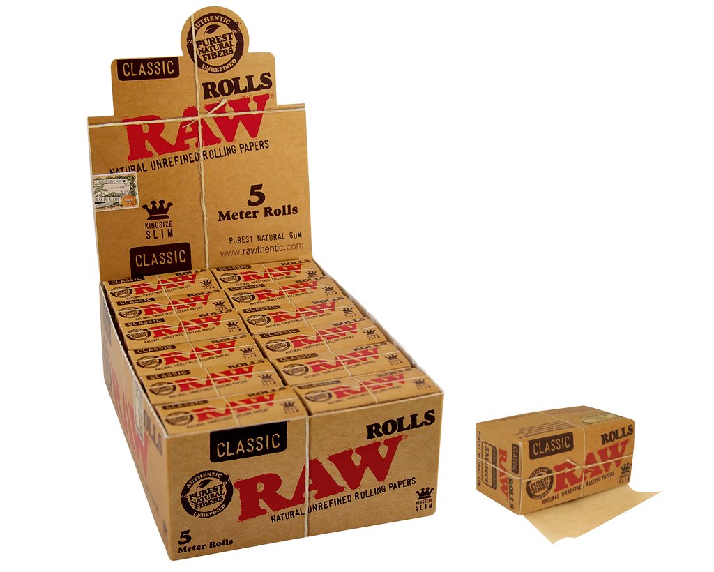 RAW Classic Rolls King Size Slim - 3 Boxen