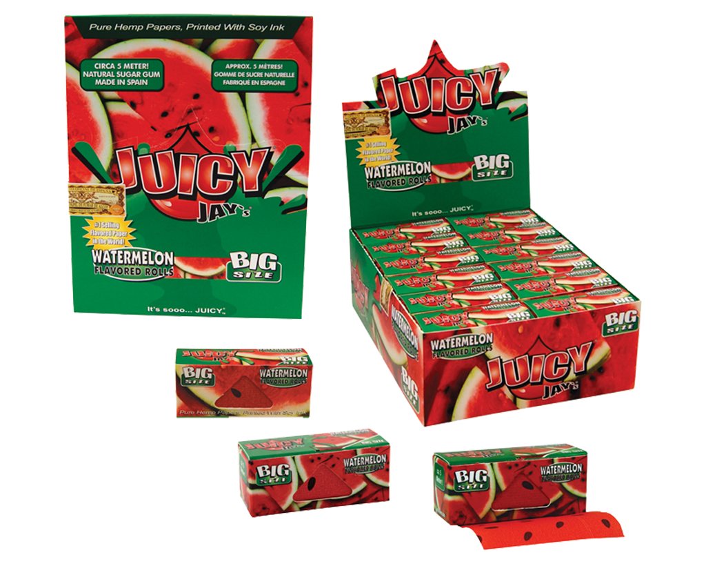 Juicy Jay´s Rolls King Size Watermelon - 3 Boxen