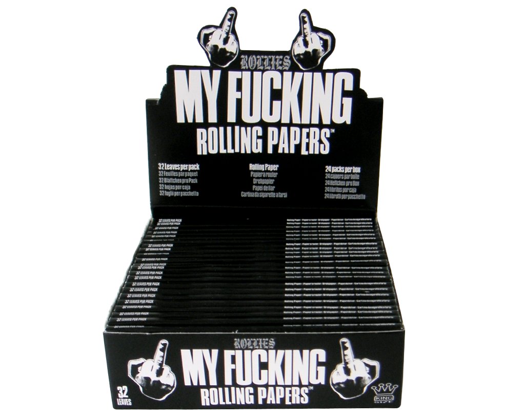 My Fucking Rolling Papers King Size - 3 Boxen