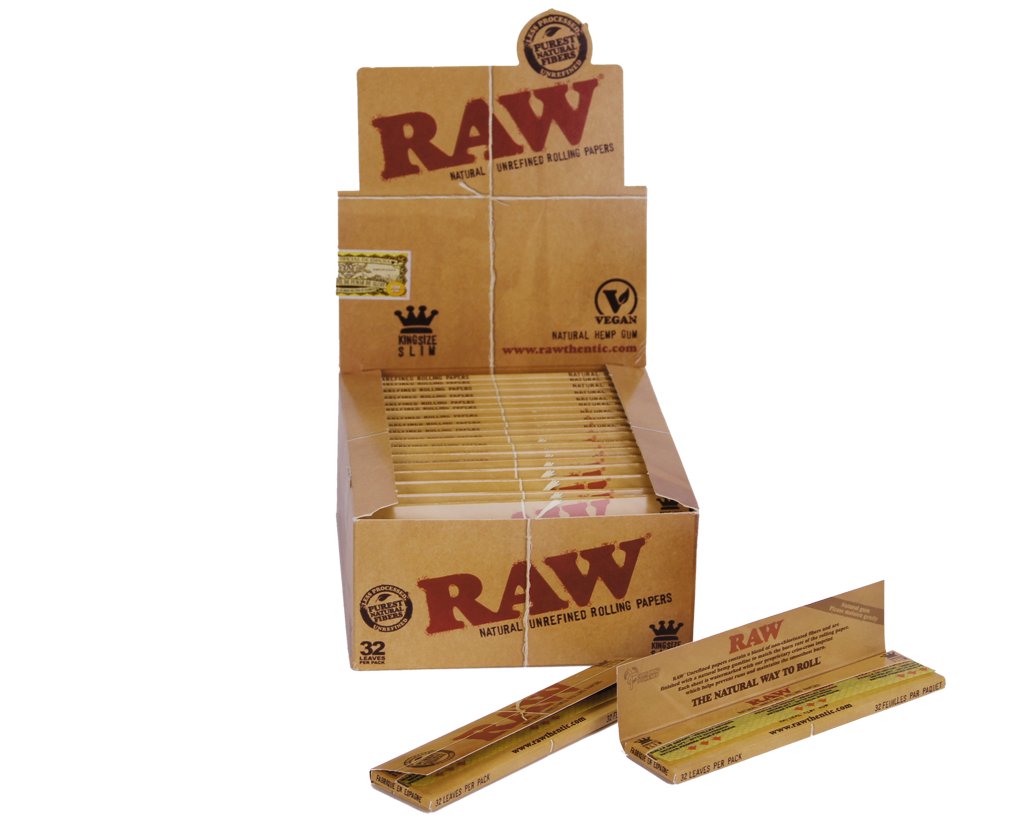 RAW Classic Papers King Size Slim - 1 Box