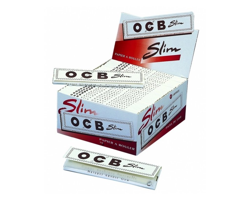 OCB Weiß King Size Slim - 2 Boxen