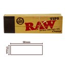 RAW Filtertips Slim - 25 Heftchen