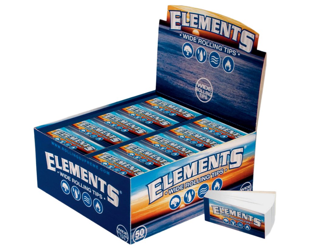 Elements Filtertips Wide - 10 Heftchen
