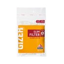 GIZEH Drehfilter Slim 6mm - 10 Packungen