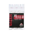 GIZEH Black XL Drehfilter Slim 6mm - 5 Packungen