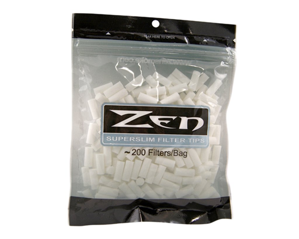 Zen Premium Zigarettenfilter Super Slim 5,8mm - 5 Packungen