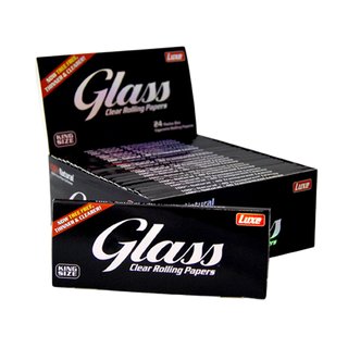 Luxe Glass Clear Zellulose Papers King Size