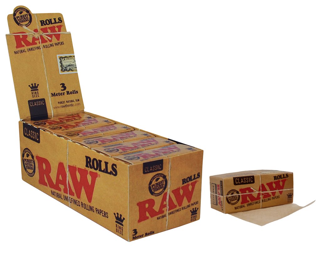 RAW Classic Rolls King Size - 2 Boxen