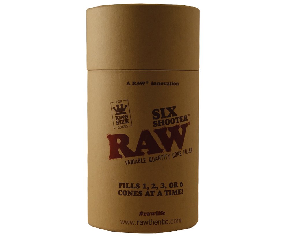 RAW Six Shooter für King Size Cones