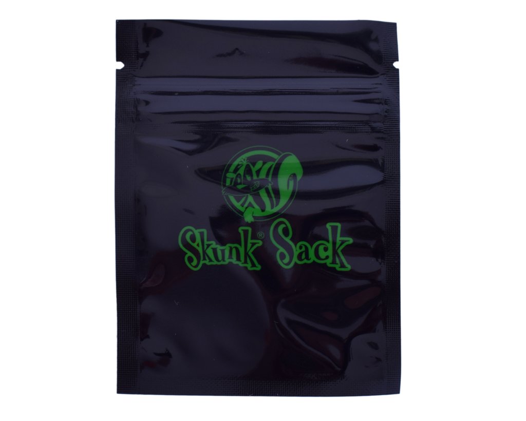 Skunk Sack Black Druckverschlussbeutel Small 76 x 102mm - 12er Pack