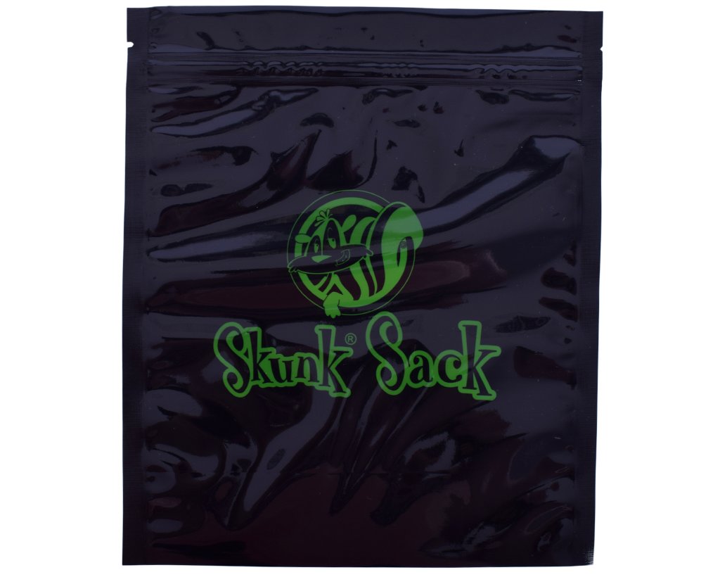Skunk Sack Black Druckverschlussbeutel XL 215 x 255mm - 6er Pack