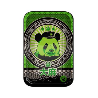 Fire-Flow Drehtablett Panda Small 27,5 x 17,5cm