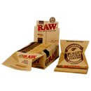 RAW Classic Artesano King Size Slim + Tips & Tray - 2 Heftchen