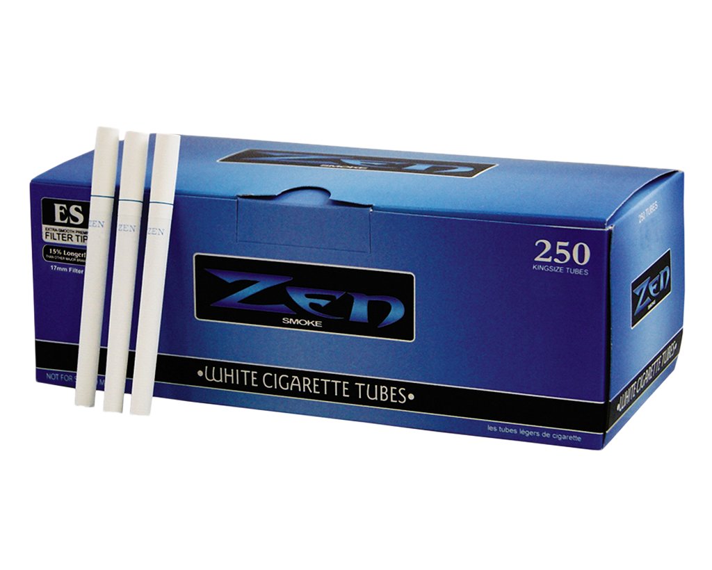 Zen White Filterhülsen 84mm 250er Pack - 3 Boxen