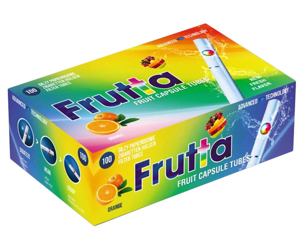Frutta Click Orange Filterhülsen 100er Pack - 5 Boxen