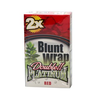 Blunt Wrap Double Blunts - Red - Strawberry Kiwi