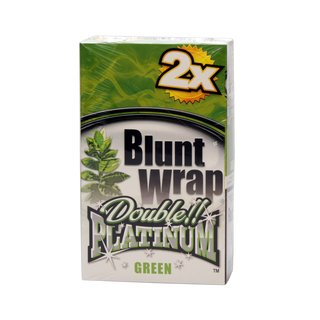 Blunt Wrap Double Blunts - Green - Apple Martini