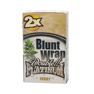 Blunt Wrap Double Blunts - Ivory - French Vanilla